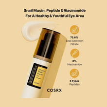 Load image into Gallery viewer, Cosrx Advanced Snail Peptide Eye Cream