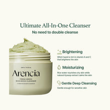 Load image into Gallery viewer, Arencia Fresh Green Rice Mochi Cleanser - 120g