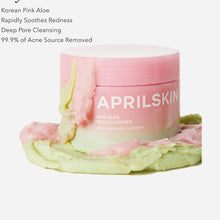 Load image into Gallery viewer, APRILSKIN's Pink Aloe Mask-to-Foam Soothing Cleanser - Half price