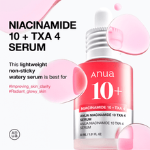 Load image into Gallery viewer, Anua Niacinamide 10% and TXA 4% Serum 30ml