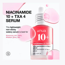 Load image into Gallery viewer, Anua Niacinamide 10% and TXA 4% Serum 30ml