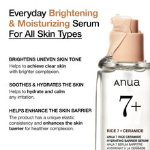 Load image into Gallery viewer, ANUA - 7 Rice Ceramide Hydrating Barrier Serum - 50ml