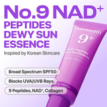 Load image into Gallery viewer, numbuzin 9+ nad+ peptides dewy sun essence