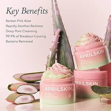 Load image into Gallery viewer, APRILSKIN's Pink Aloe Mask-to-Foam Soothing Cleanser