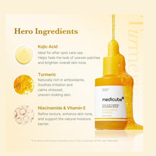 Load image into Gallery viewer, Medicube - Kojic Acid Turmeric Niacinamide Serum - 30ml