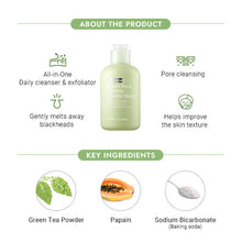 Load image into Gallery viewer, By Wishtrend - Green Tea & Enzyme Powder Wash - 110 g