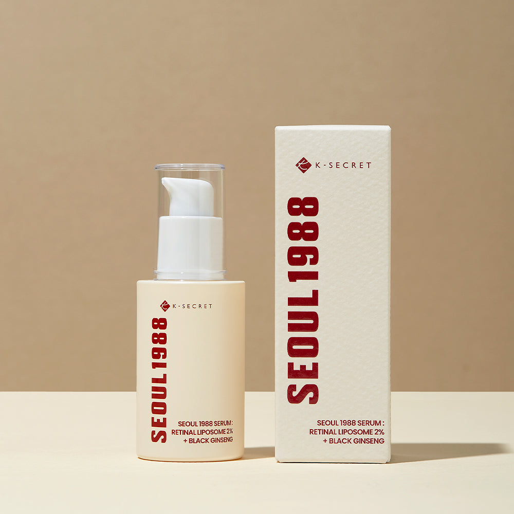 SEOUL 1988 Serum : Retinal Liposome 2% + Black Ginseng - 30ml