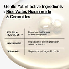 Load image into Gallery viewer, Anua Rice 70+ Ceramide Glow Milky Toner - 250ml
