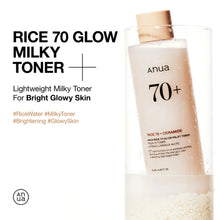 Load image into Gallery viewer, Anua Rice 70+ Ceramide Glow Milky Toner - 250ml

