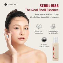 Load image into Gallery viewer, KSECRET | SEOUL 1988 Essence : Snail Mucin 97% + Rice 100ml
