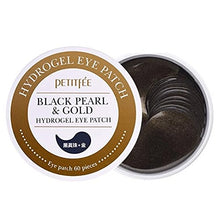 Load image into Gallery viewer, Petitfee Black Pearl And Gold Under Eye Patches - 60 patches
